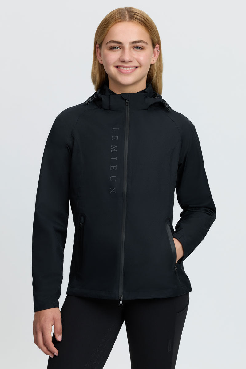 LeMieux Young Rider Tessa Waterproof Jacket Black 