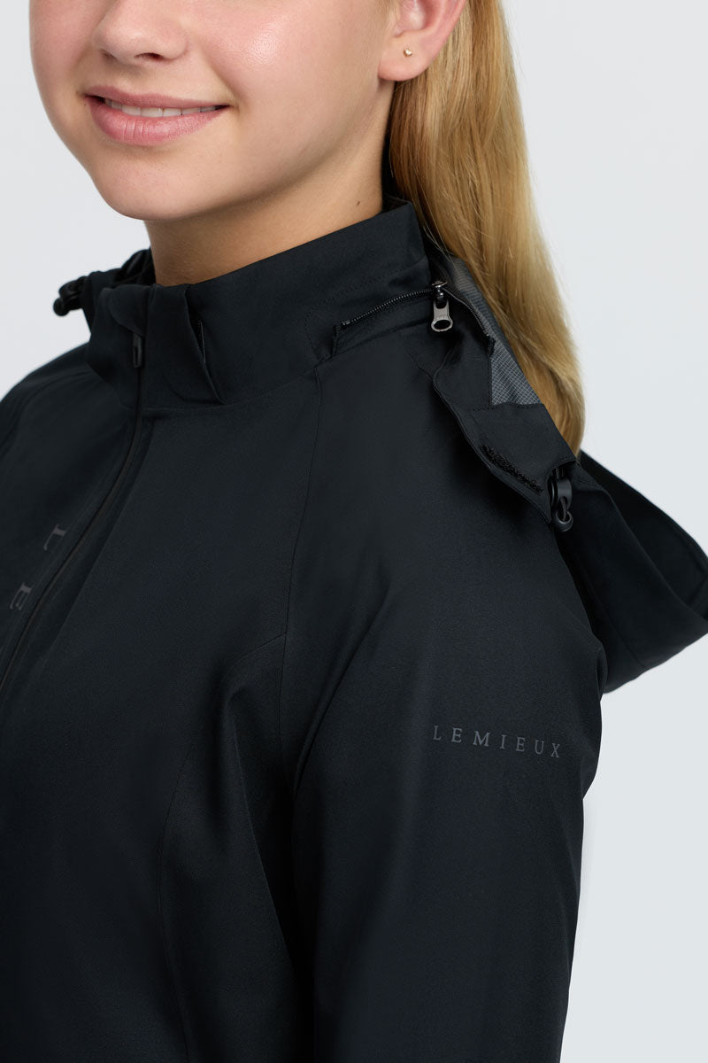 LeMieux Young Rider Tessa Waterproof Jacket Black 