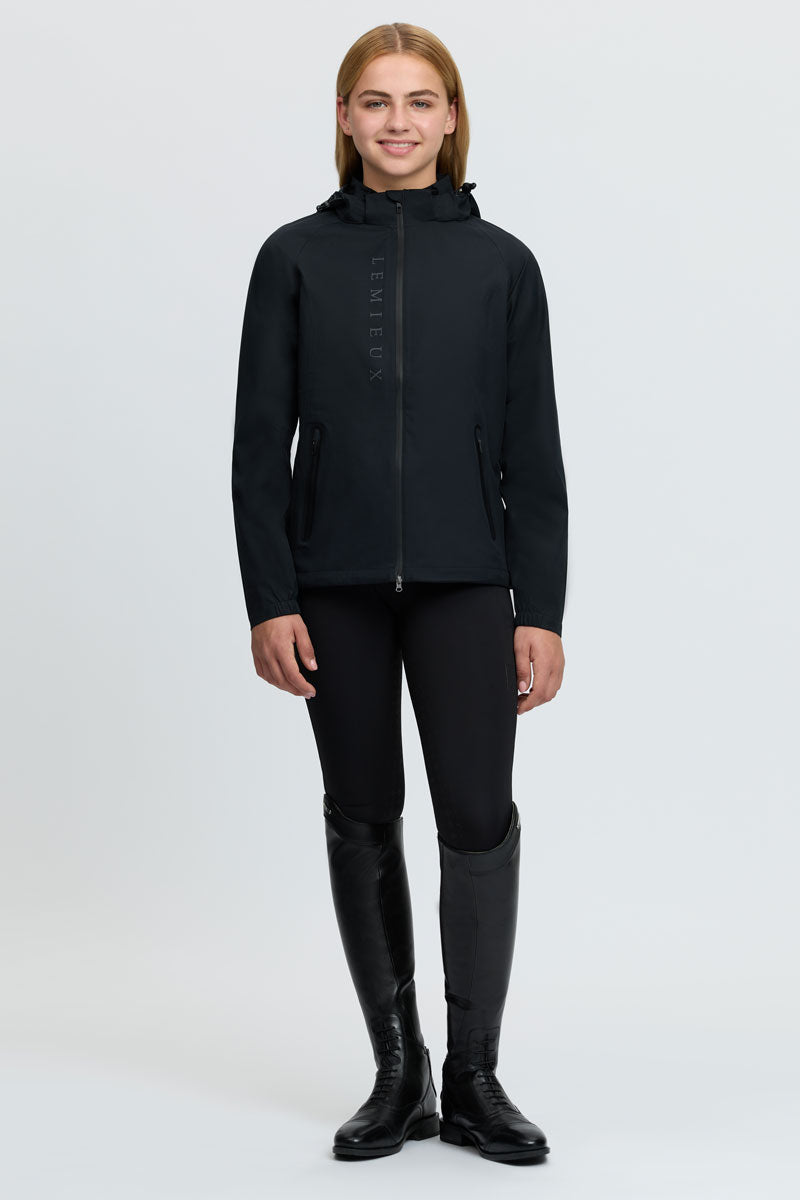 LeMieux Young Rider Tessa Waterproof Jacket Black 