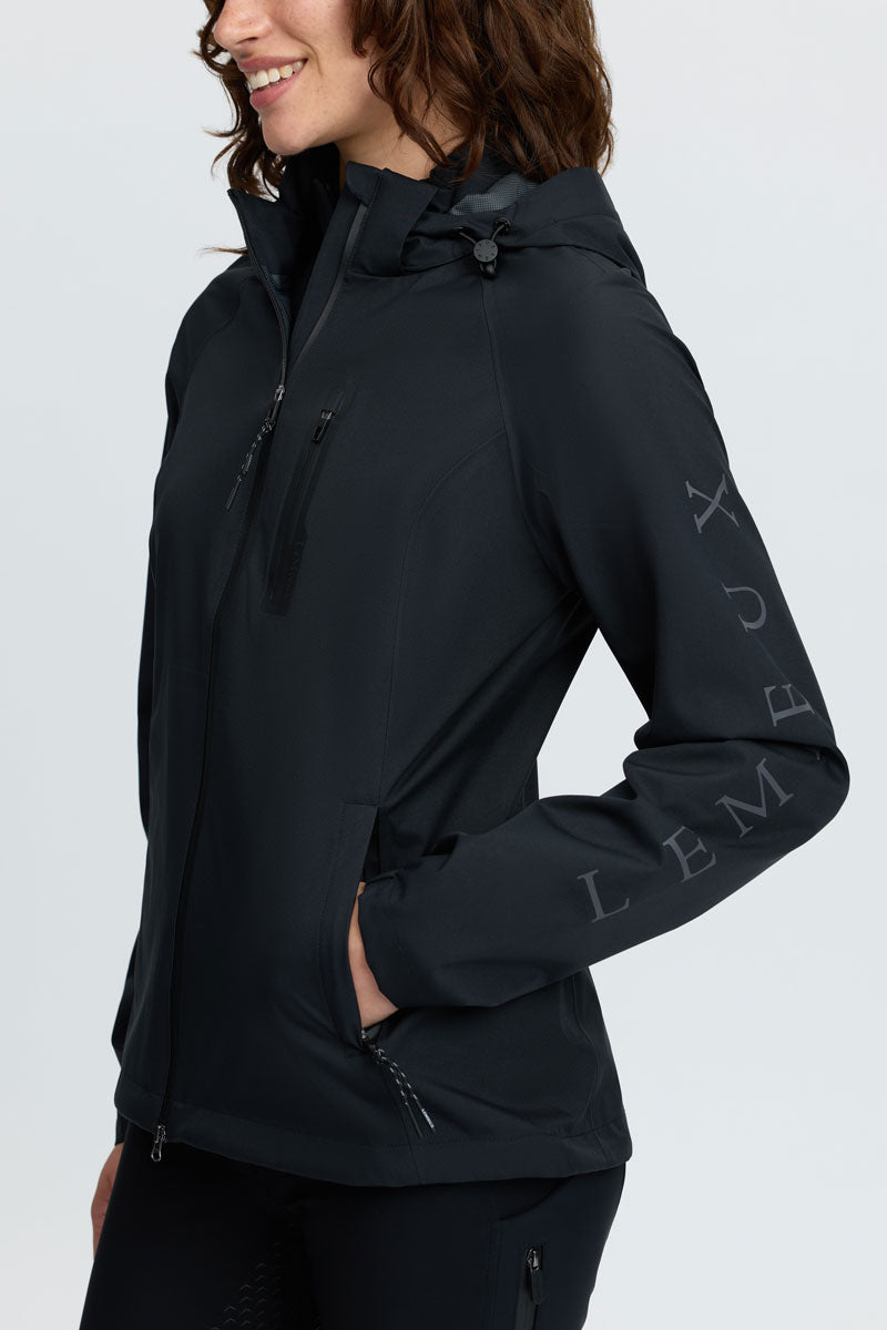 LeMieux Athena Waterproof Lightweight Jacket Black 