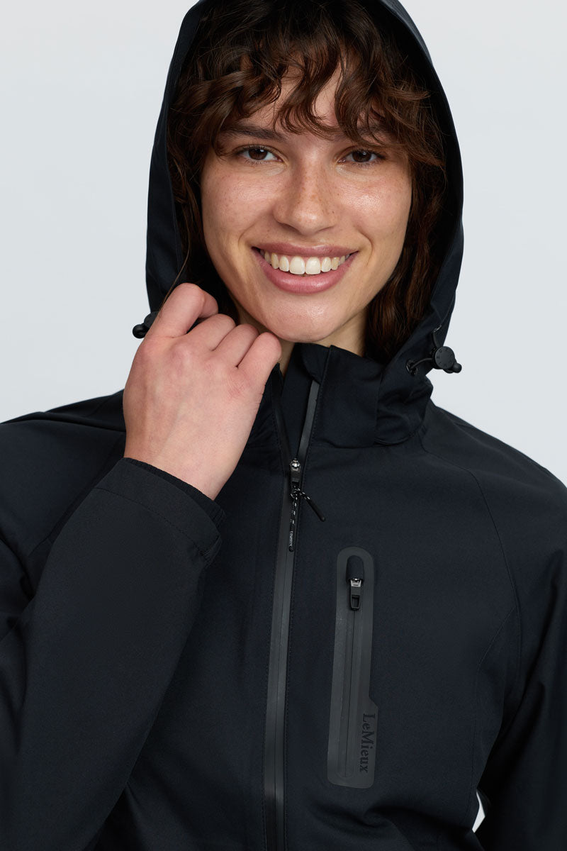 LeMieux Athena Waterproof Lightweight Jacket Black 