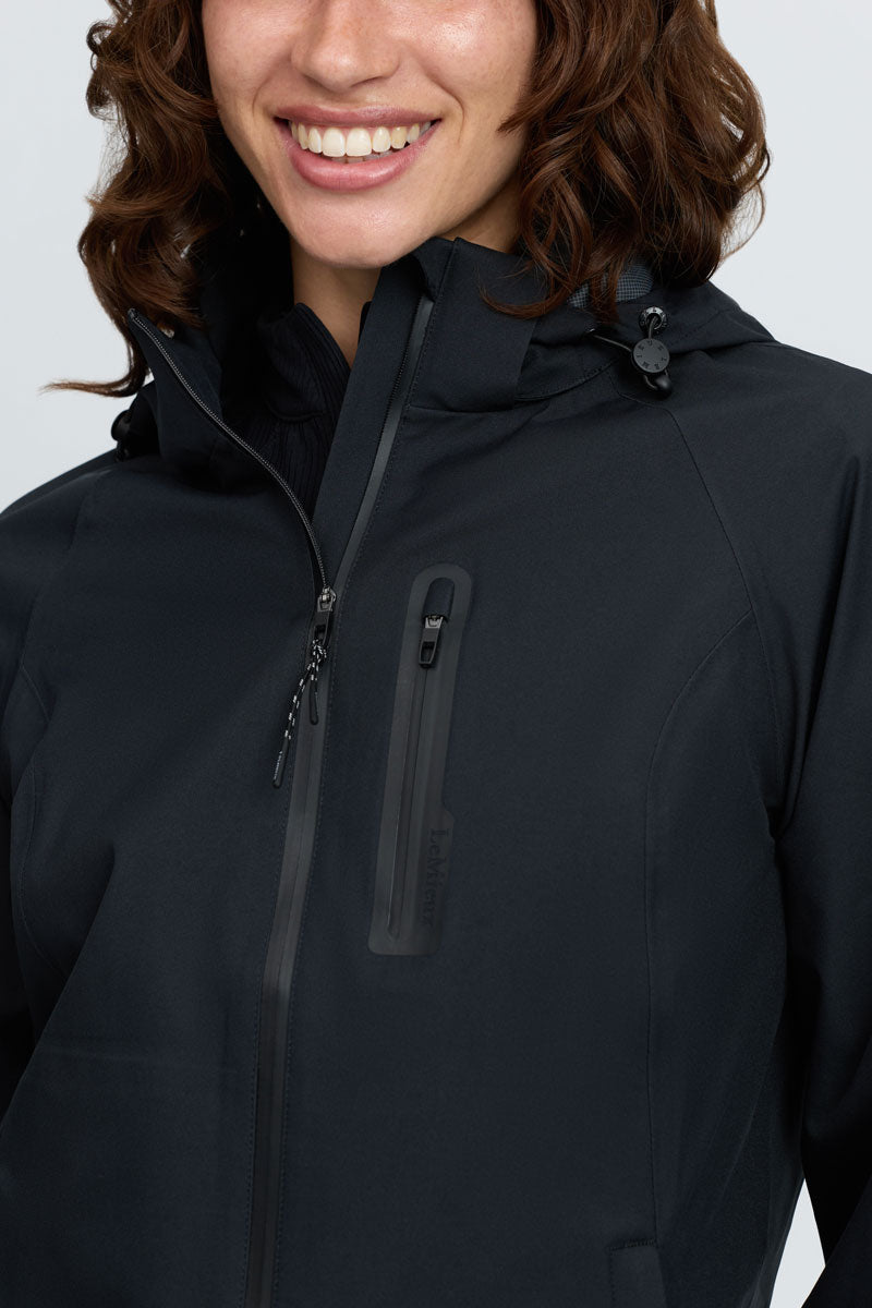 LeMieux Athena Waterproof Lightweight Jacket Black 