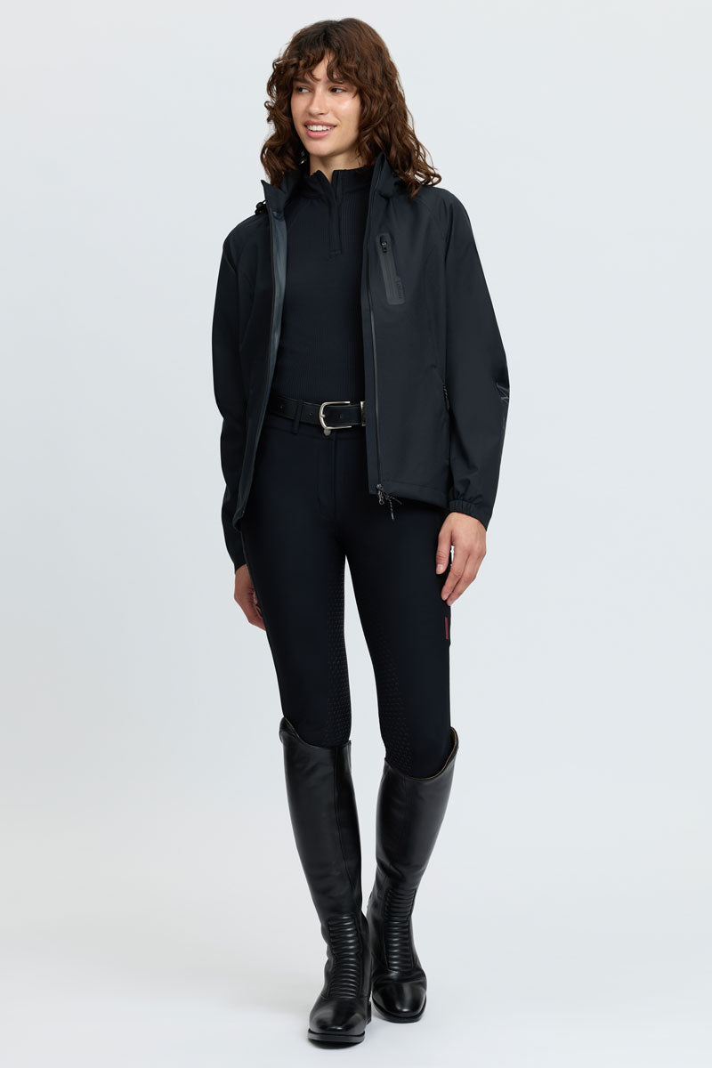 LeMieux Athena Waterproof Lightweight Jacket Black 