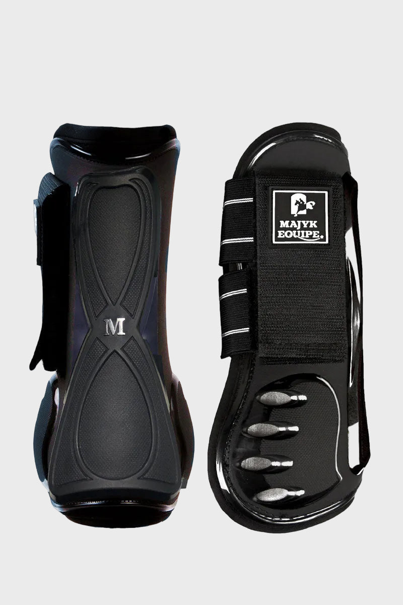 Majyk Equipe Infinity Open Front Jump Boots Black