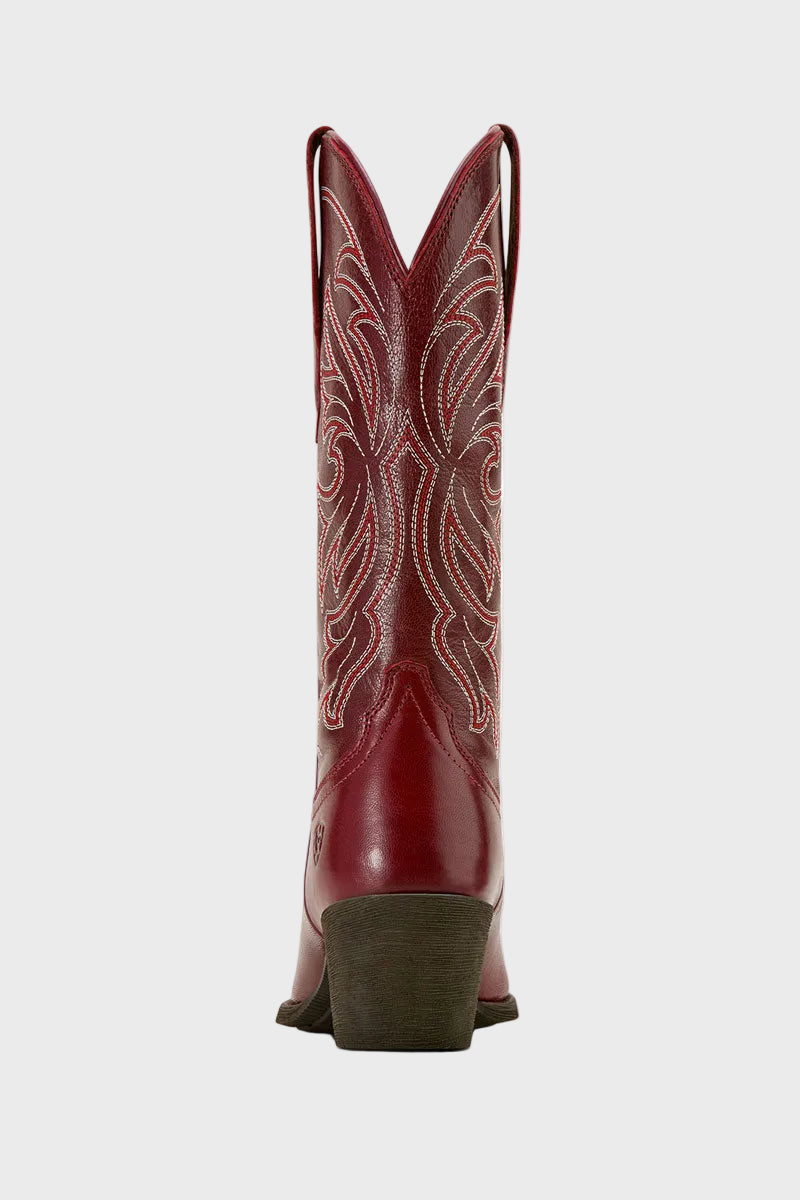 Ariat Heritage J Toe StretchFit Western Boot Sangria 