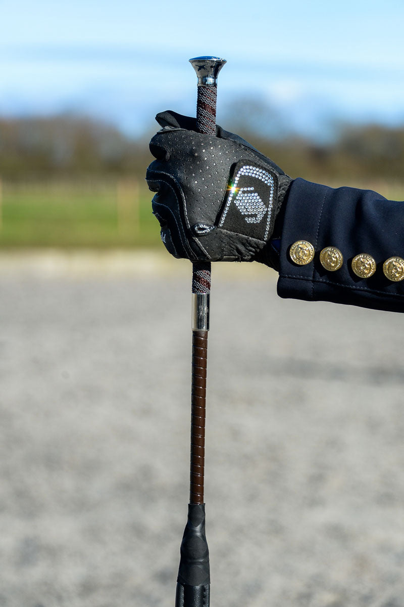 Country Direct York Thin Handle Cushion Bat Brown