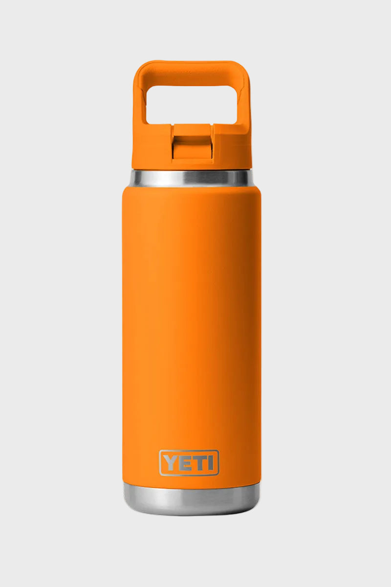 YETI Rambler 26oz Bottle (Colour-Match Straw) King Crab