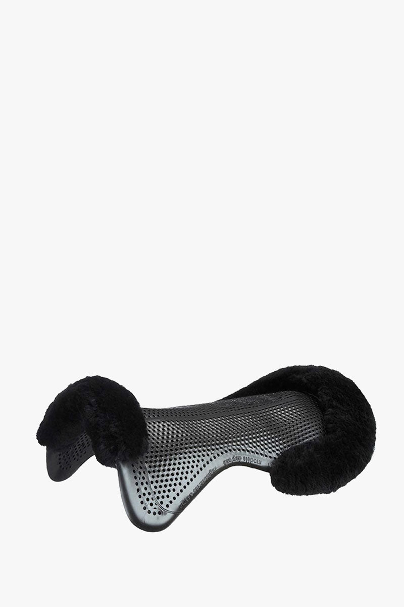 Acavallo Just Gel Lambskin Half Pad Black/Black