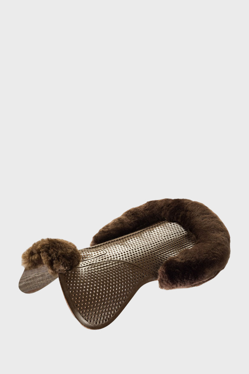 Acavallo Just Gel Lambskin Half Pad Brown/Brown