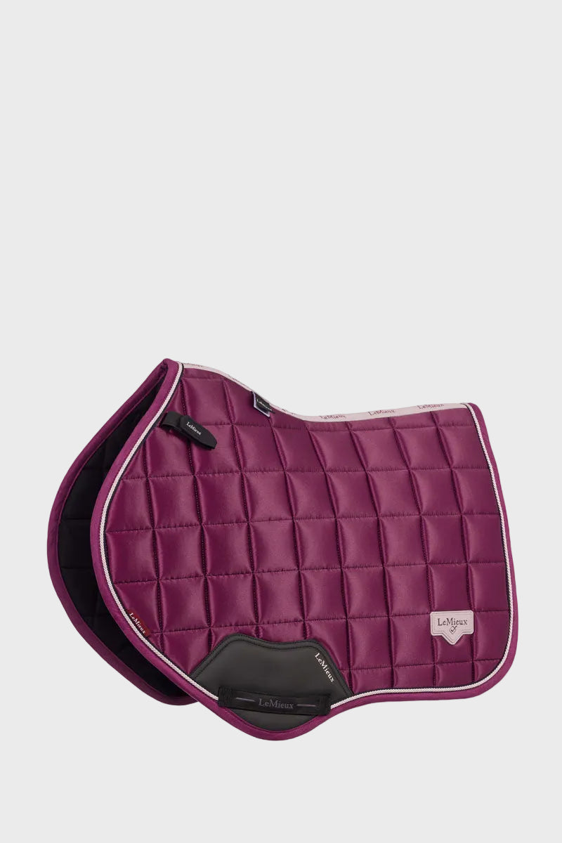 LeMieux Loire Classic Close Contact Saddle Pad Blackberry