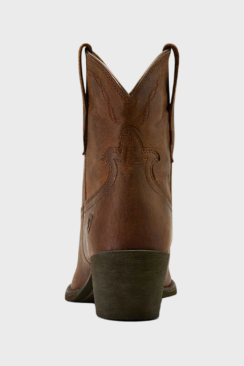 Ariat Maggie J Toe Western Boot Sassy Brown