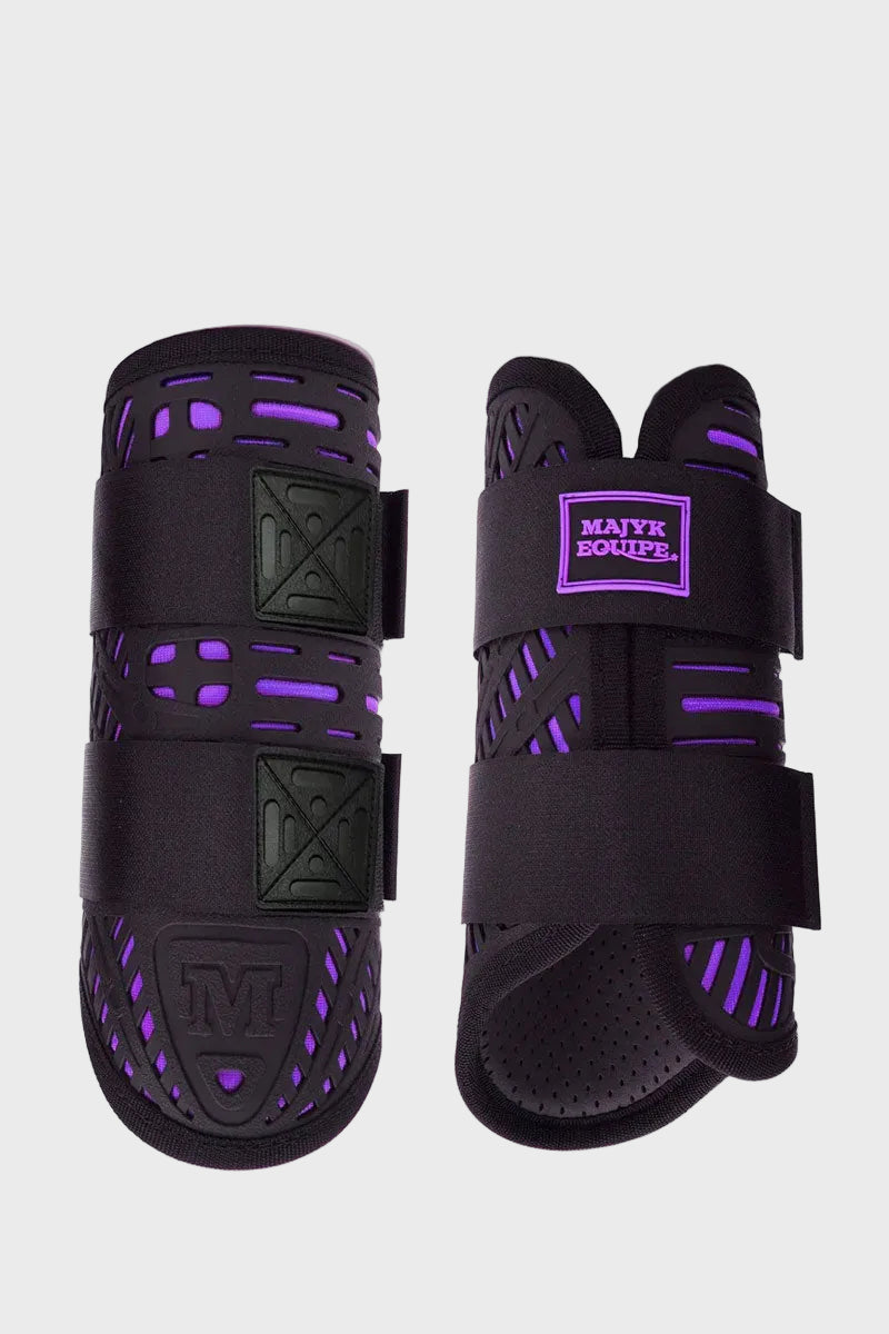 Majyk Equipe Color Elite XC Boot Front Black/Purple 