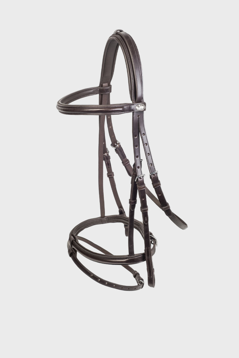 Schockemohle Mannheim Bridle Brown/Silver