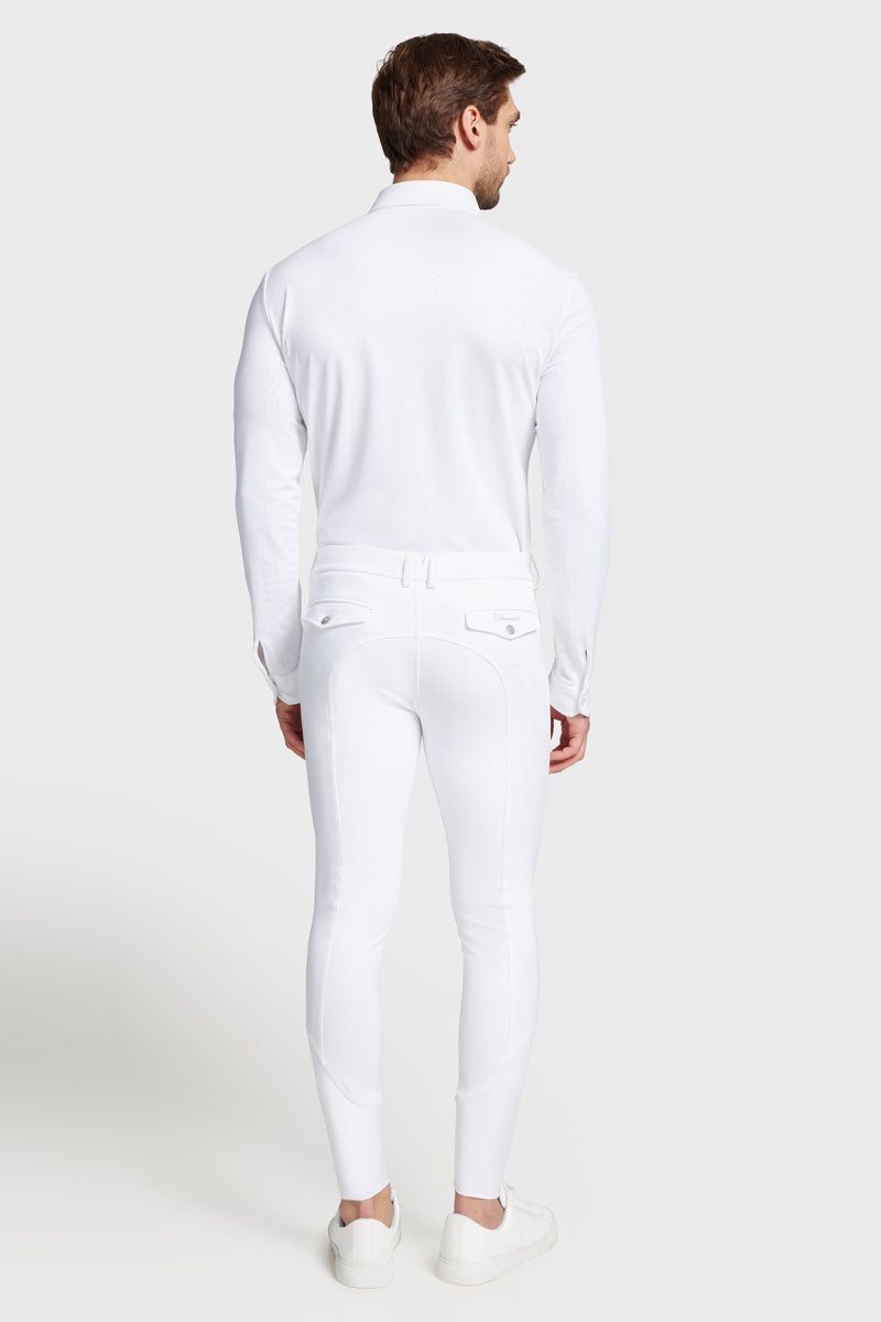 Samshield Men's Marceau Matt Knee Grip Breeches White