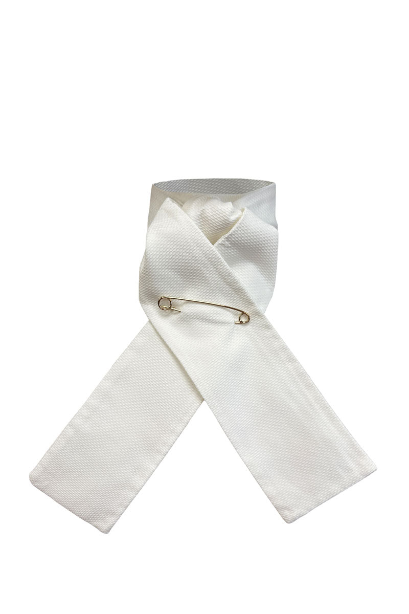 Equetech Marcella Cord Stock White 