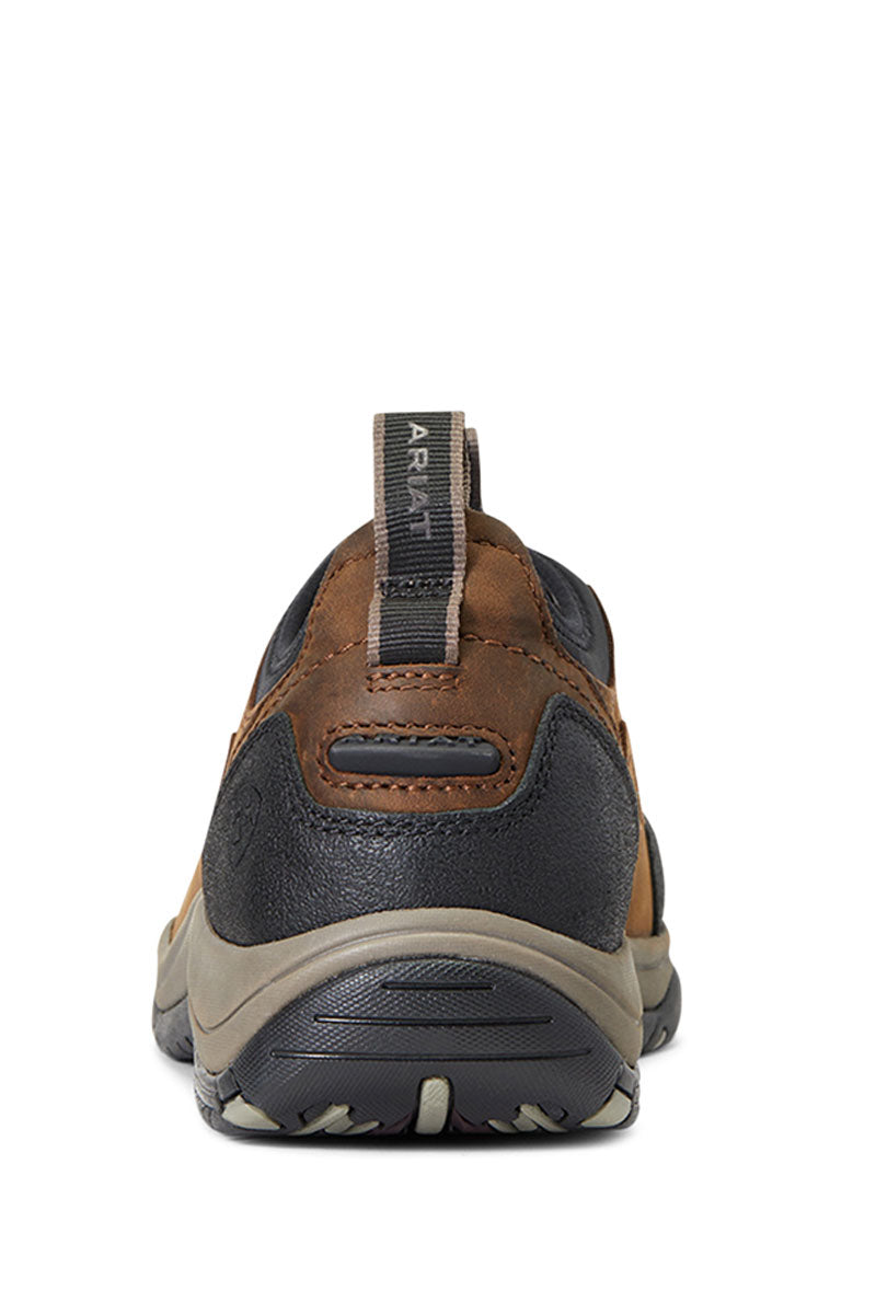 Ariat Men's Terrain Ease Waterproof Boot Oily Distressed Brown