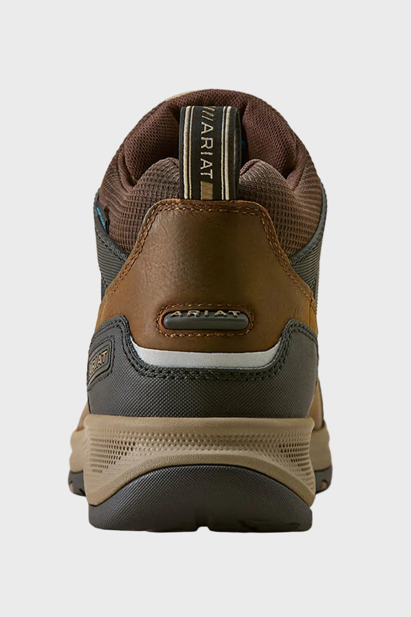 Ariat Men's Terrain Trek Waterproof Boot Dark Chocolate 