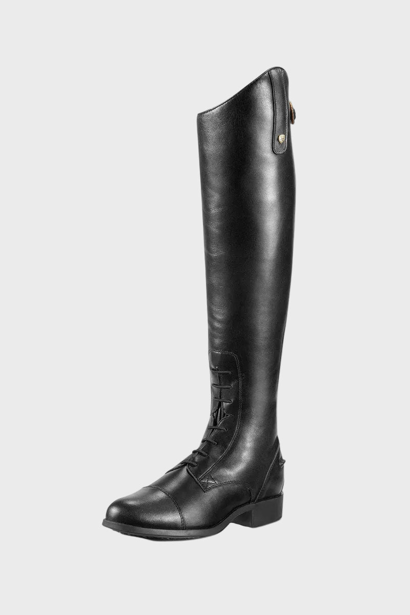 Ariat Men's Heritage Contour Field Zip Tall Riding Boot Black