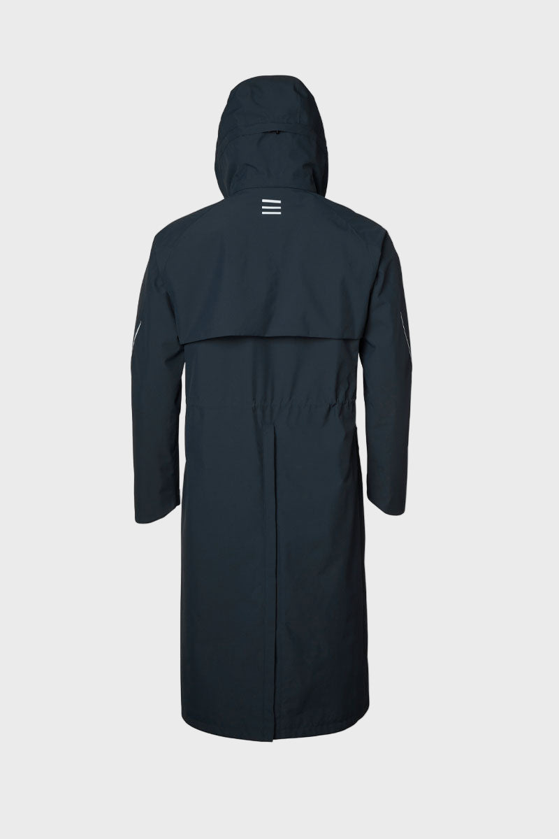 Stierna Men's Sky Raincoat Midnight Navy