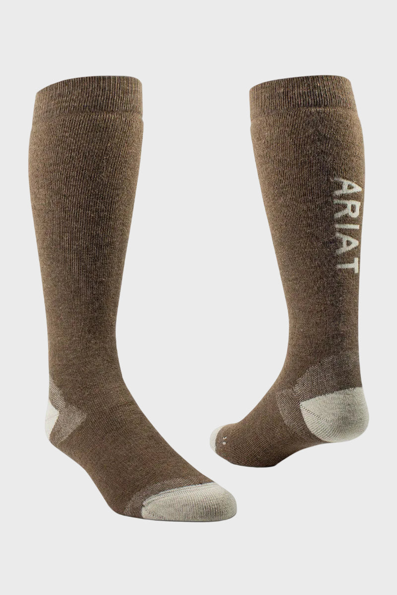 Ariat Country Performance Merino Sock Earth