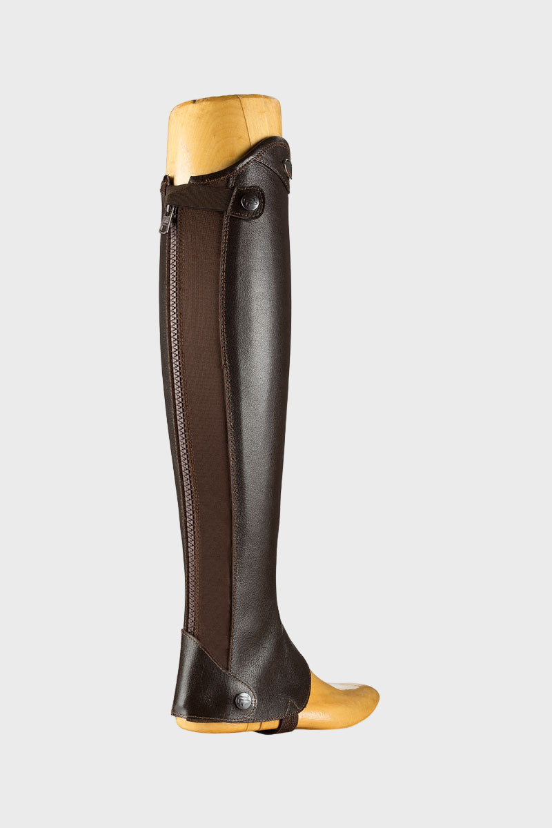 Parlanti Elastic Mini Chaps Buffalo Leather Brown