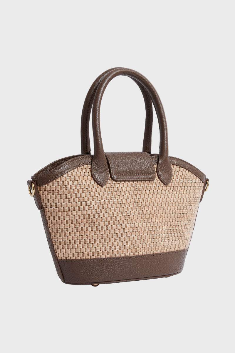 Fairfax & Favor Mini Windsor Basket Bag Tan