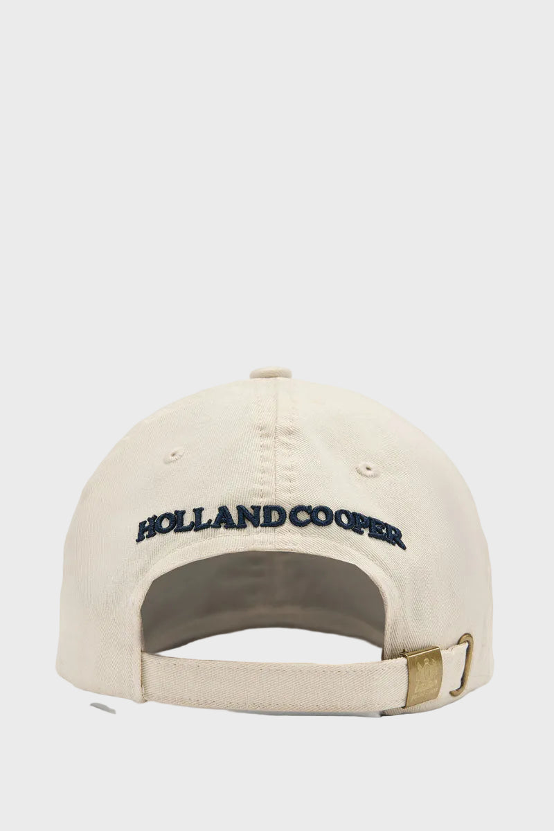 Holland Cooper Monogram Cap Ecru