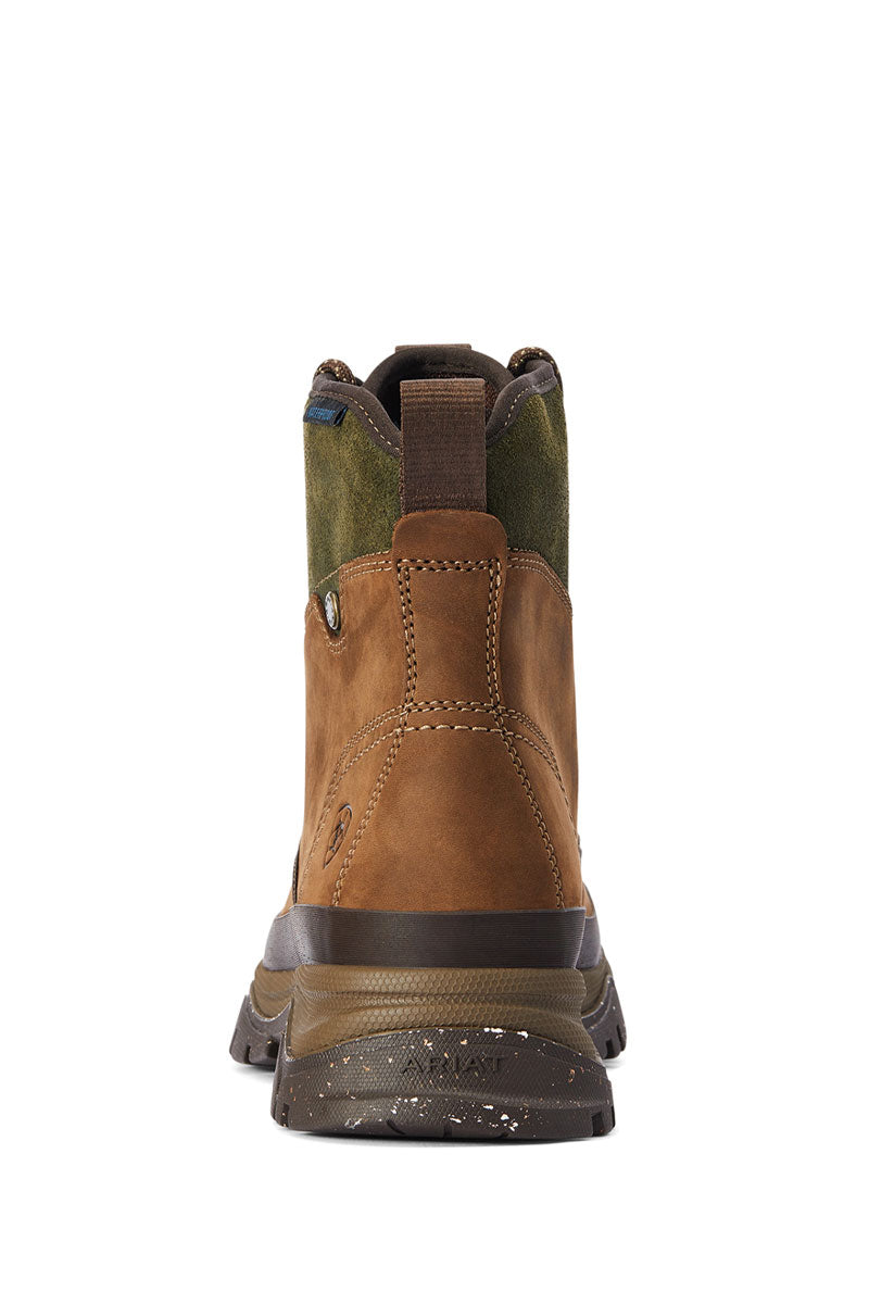 Ariat Moresby Waterproof Boot Oily Distressed Brown