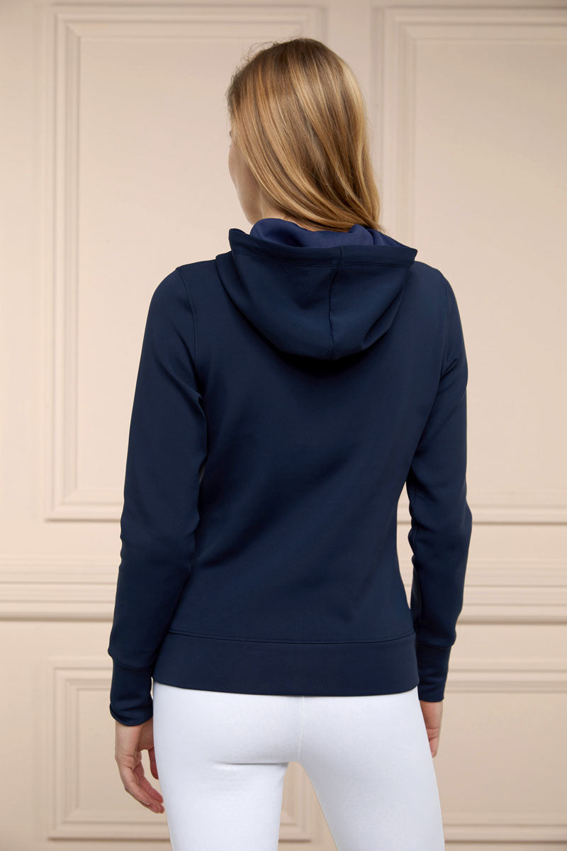 Holland Cooper Crystal Hoodie Ink Navy
