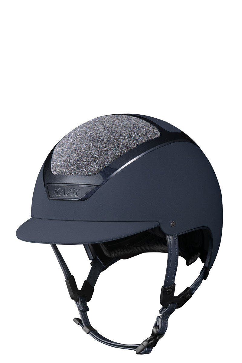 KASK Dogma Chrome II - Crystals Carpet Navy/Navy Frame with Parsh Crystals