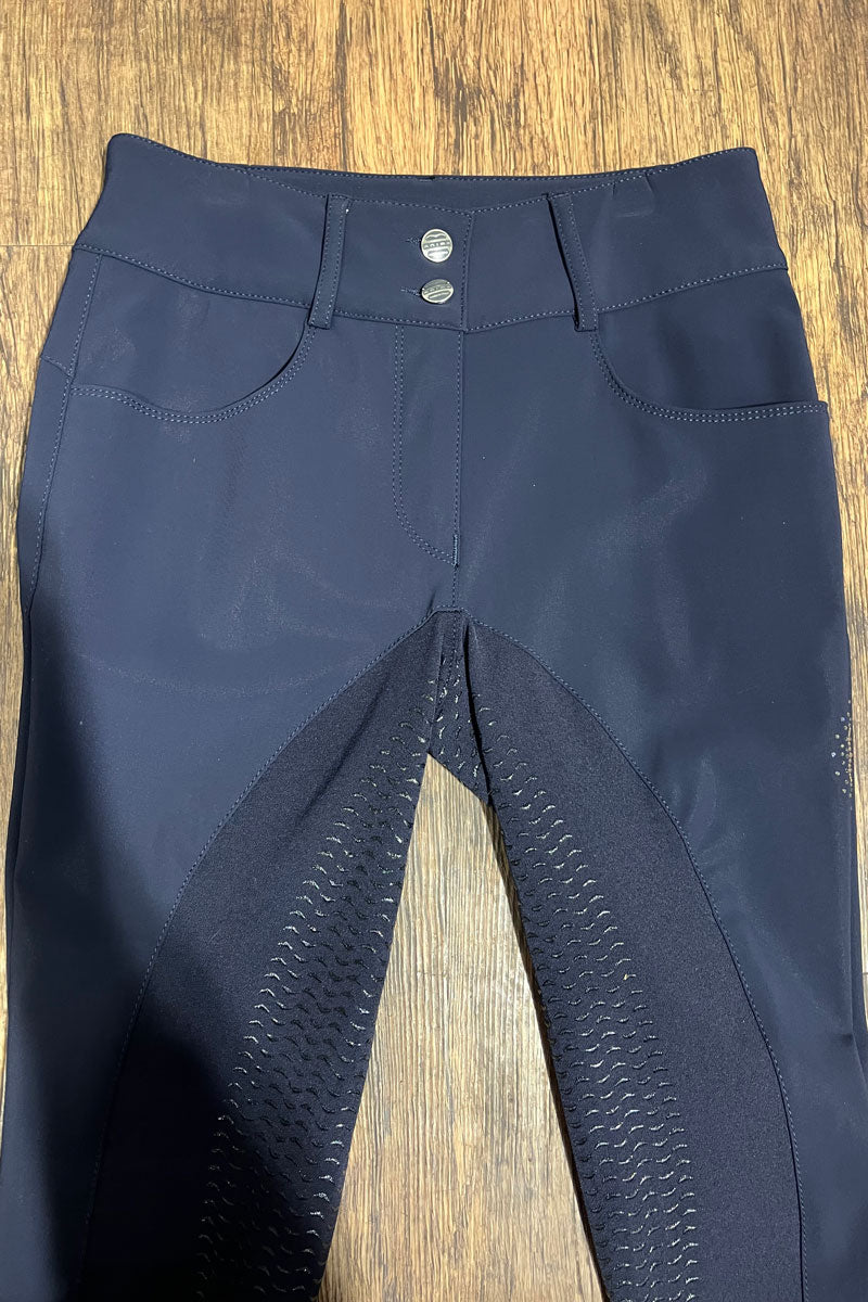 Animo Nesselt Full Seat Breeches Blu Navy