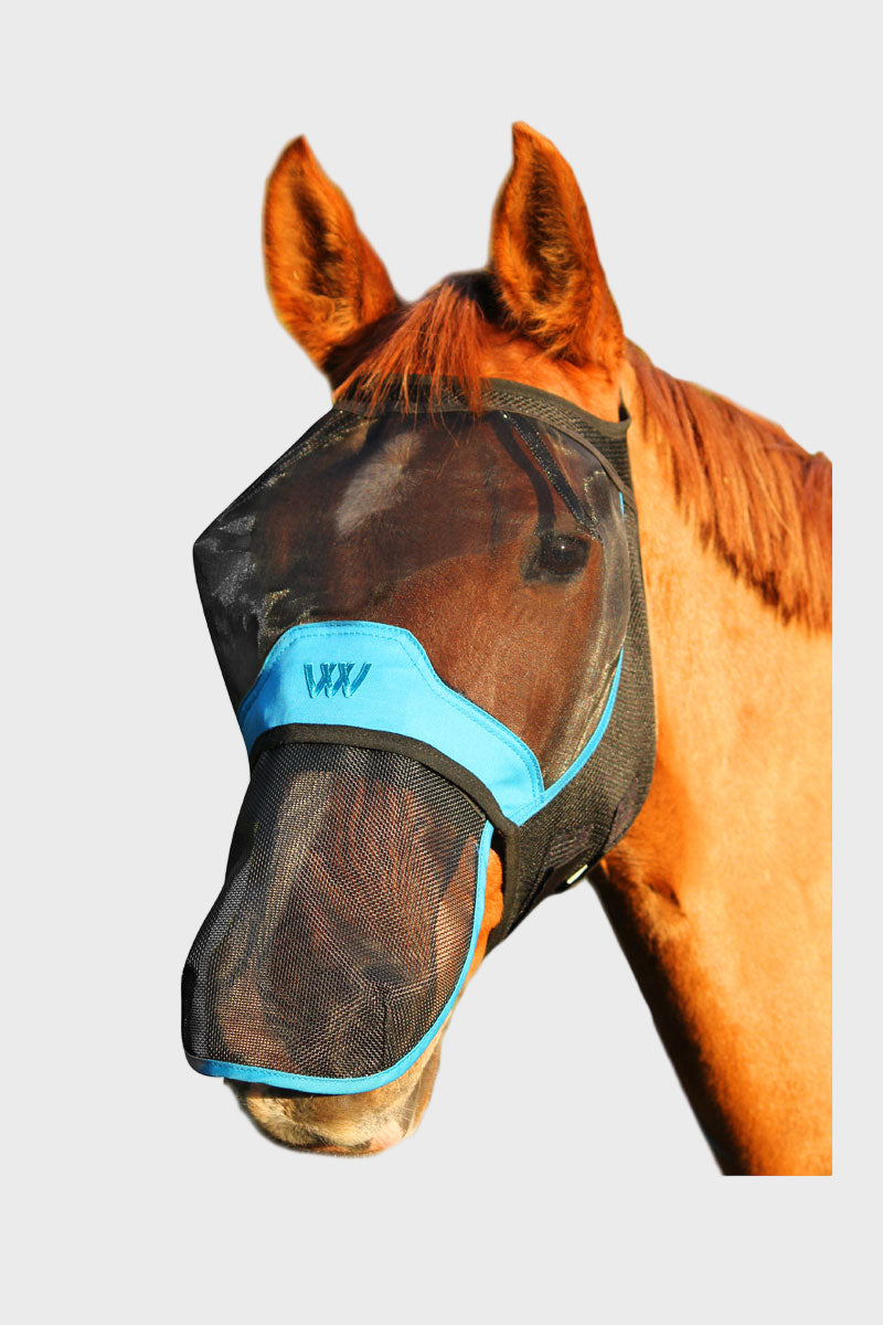Woof Wear UV Nose Protector Black/Turquoise
