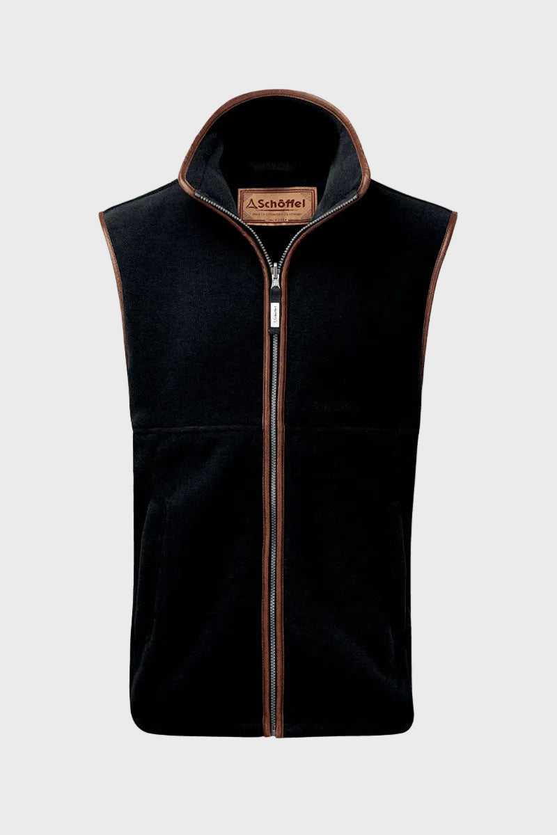 Schōffel Men's Oakham Fleece Gilet Navy