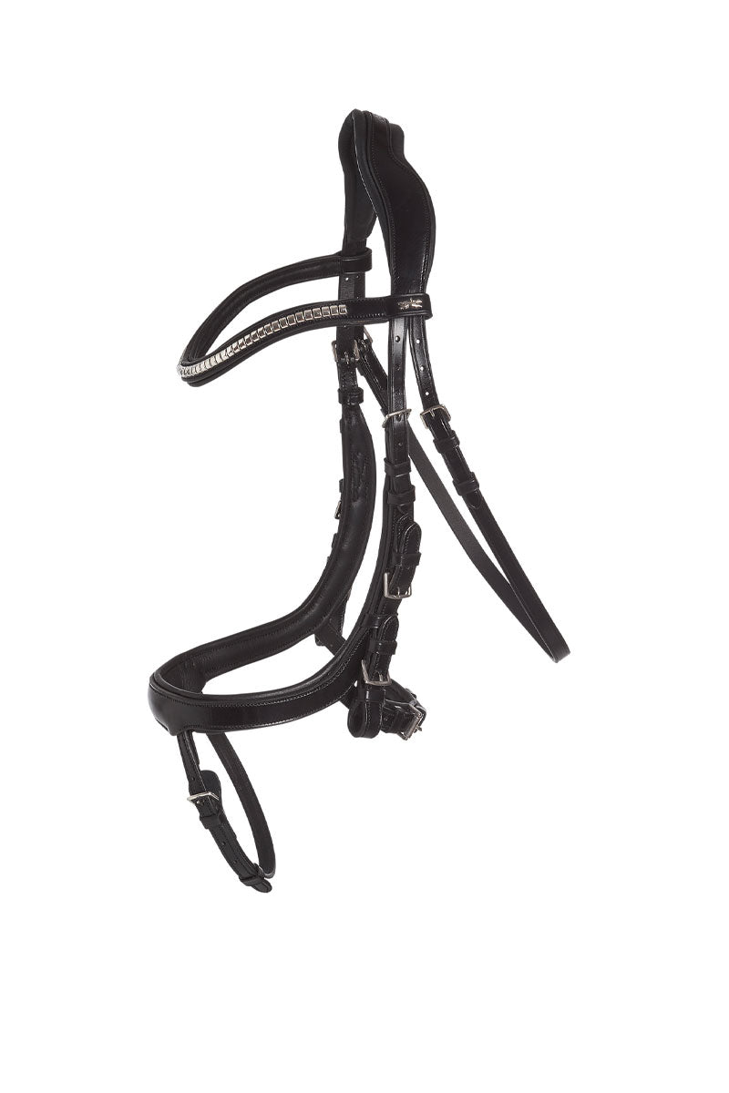 Schockemohle Equitus Omega Bridle Black/Silver