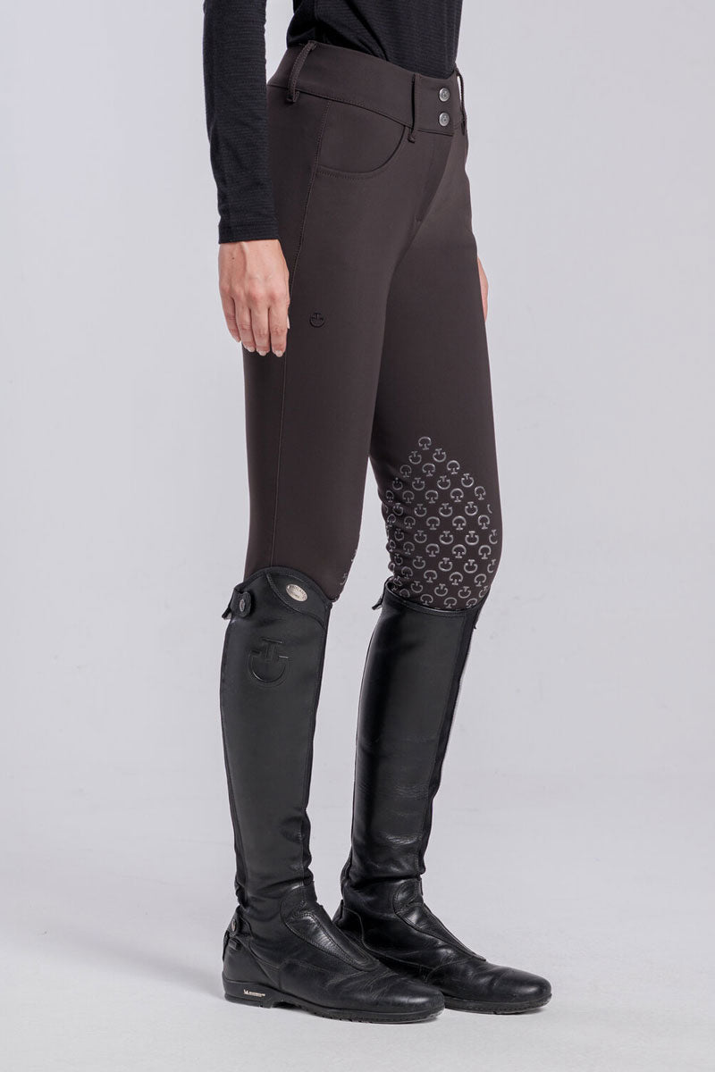 Cavalleria Toscana American Knee Grip Breeches Chocolate Brown