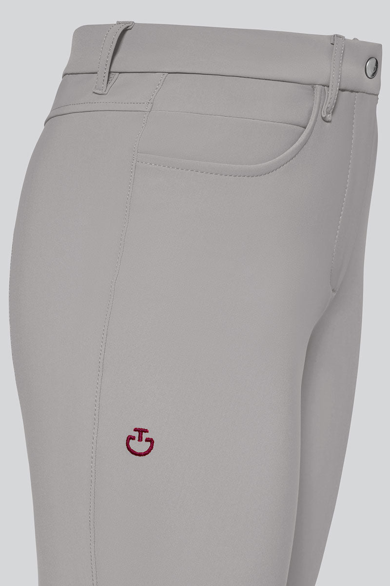 Cavalleria Toscana New Grip System Breeches Light Grey