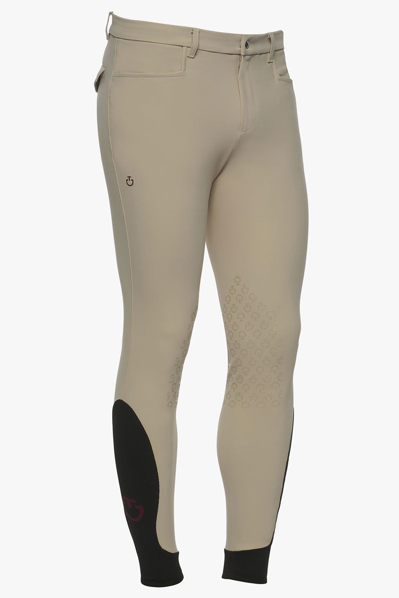 Cavalleria Toscana Men's New Grip System Breeches Beige