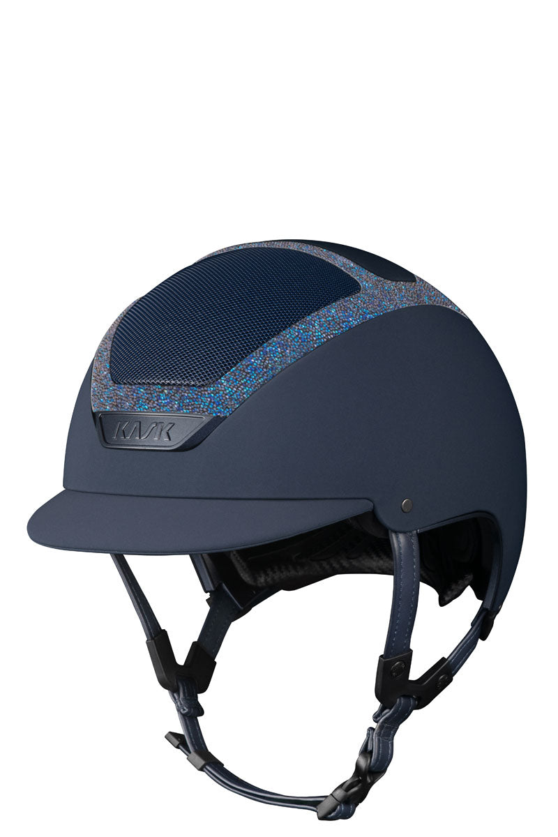 KASK Dogma Chrome II - Crystals Frame Navy with Parsh Crystals