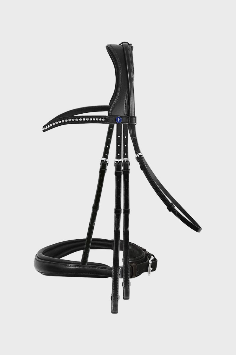 PassierBlu Dream Double Bridle Black