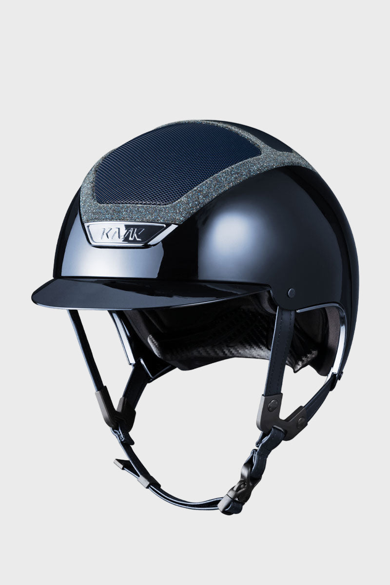 KASK Dogma Pure Shine II Crystal Frame Navy with Navy Crystals