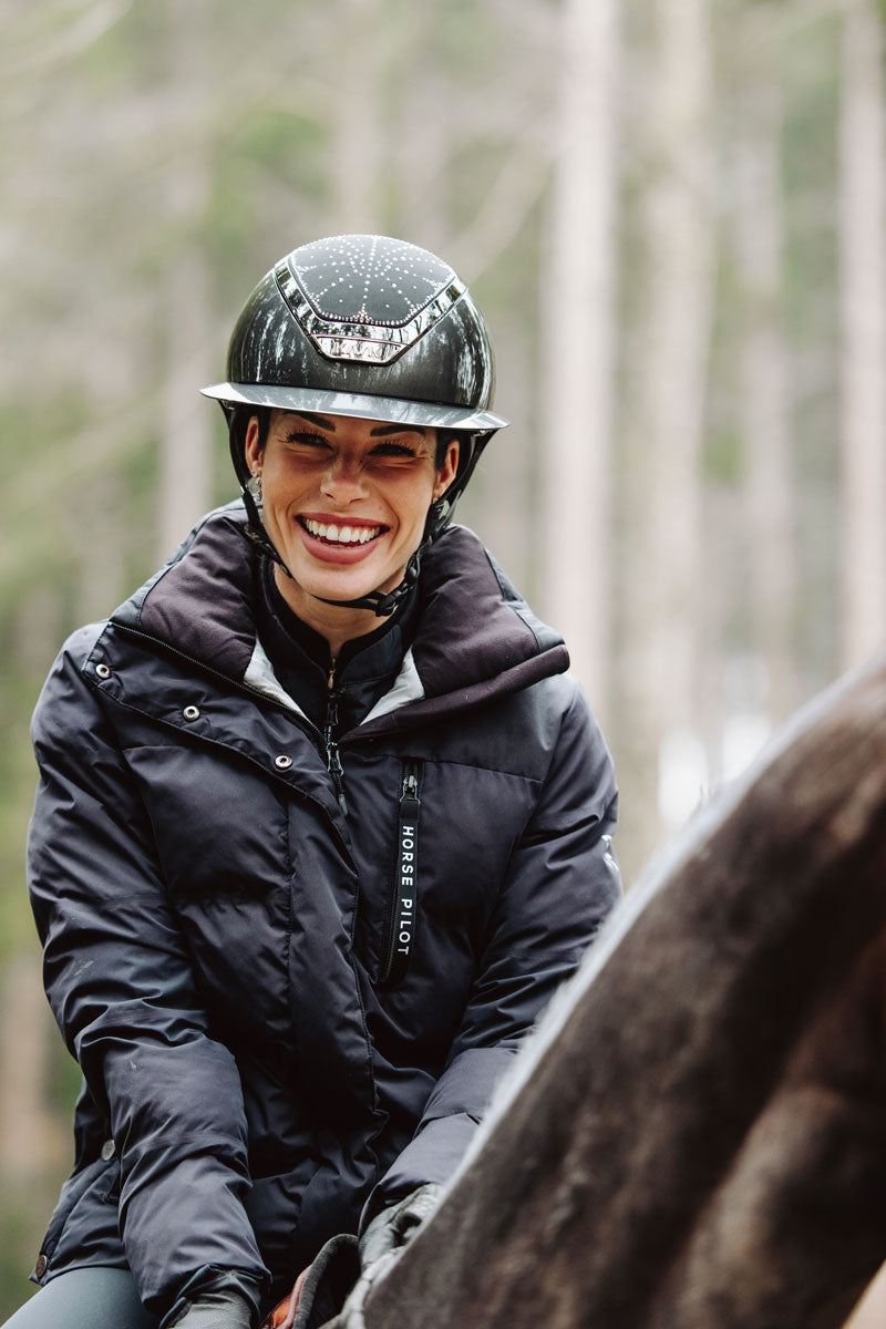 KASK Star Lady Pure Shine II Riviera Anthracite with Anthracite Frame & Graphite Mix
