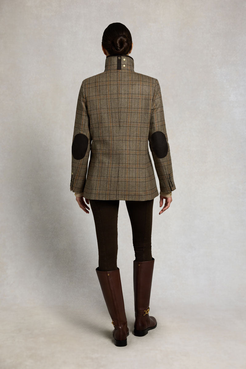 Holland Cooper Country Classic Jacket Bourbon Tweed 