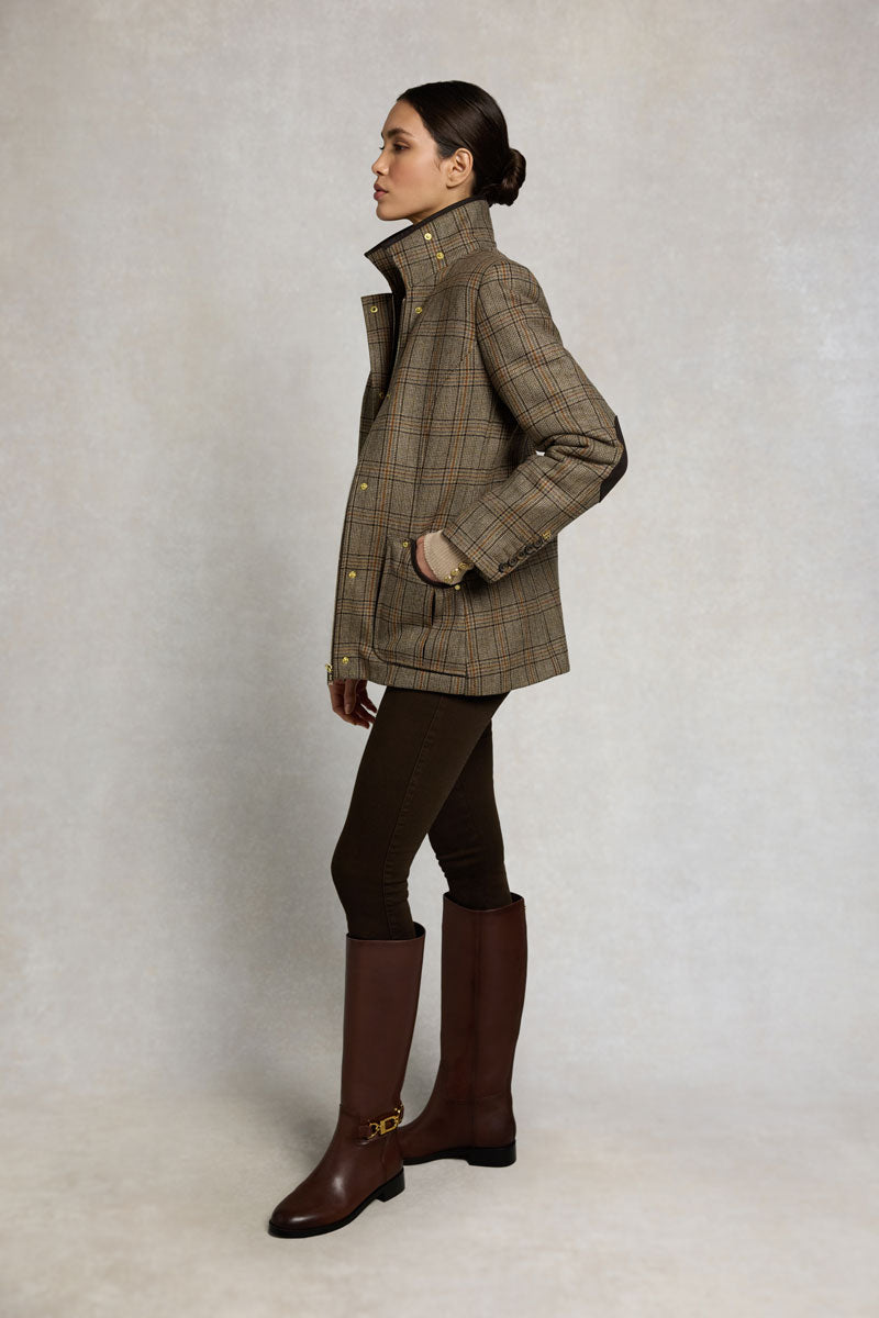 Holland Cooper Country Classic Jacket Bourbon Tweed 