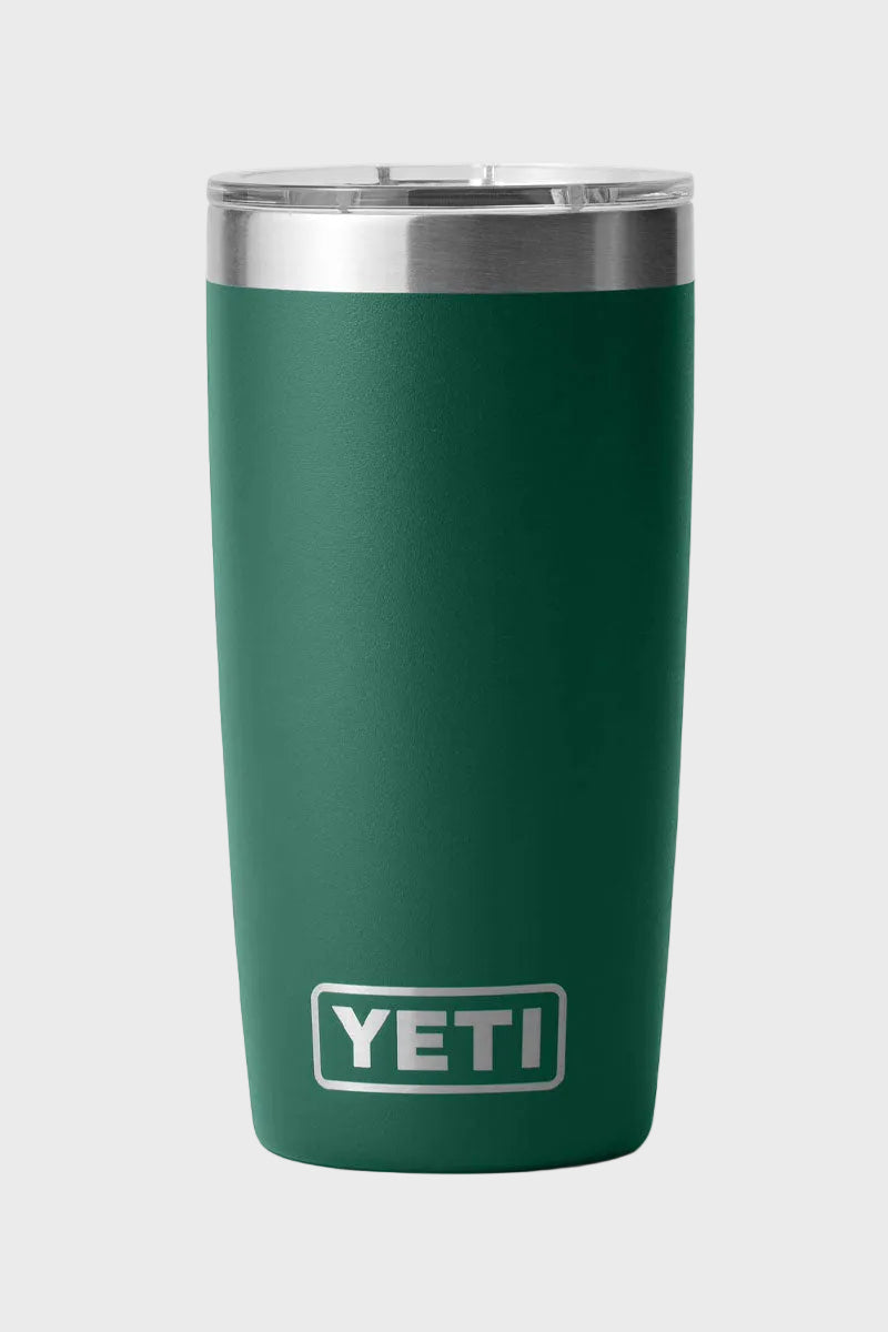 YETI Rambler 10oz Tumbler Black Forest Green