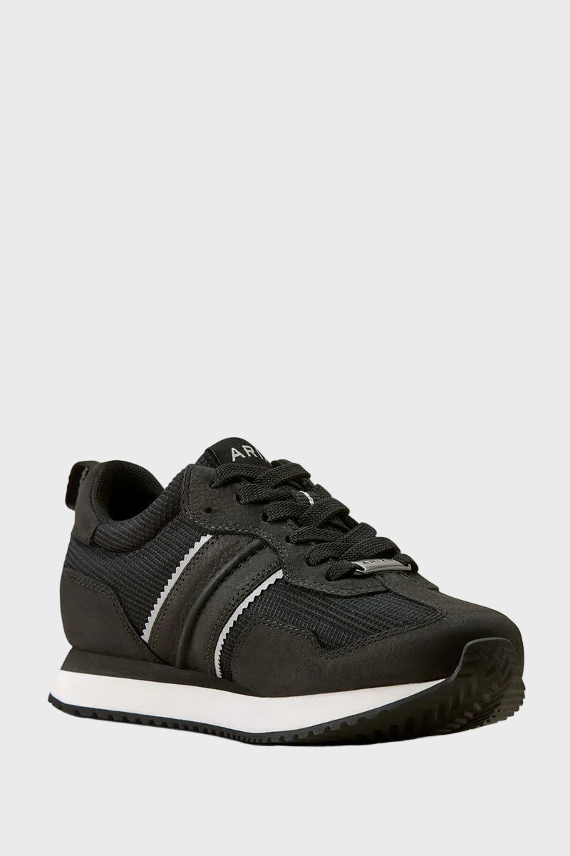 Ariat Ranch Runner Waterproof Trainer Carbon Black 