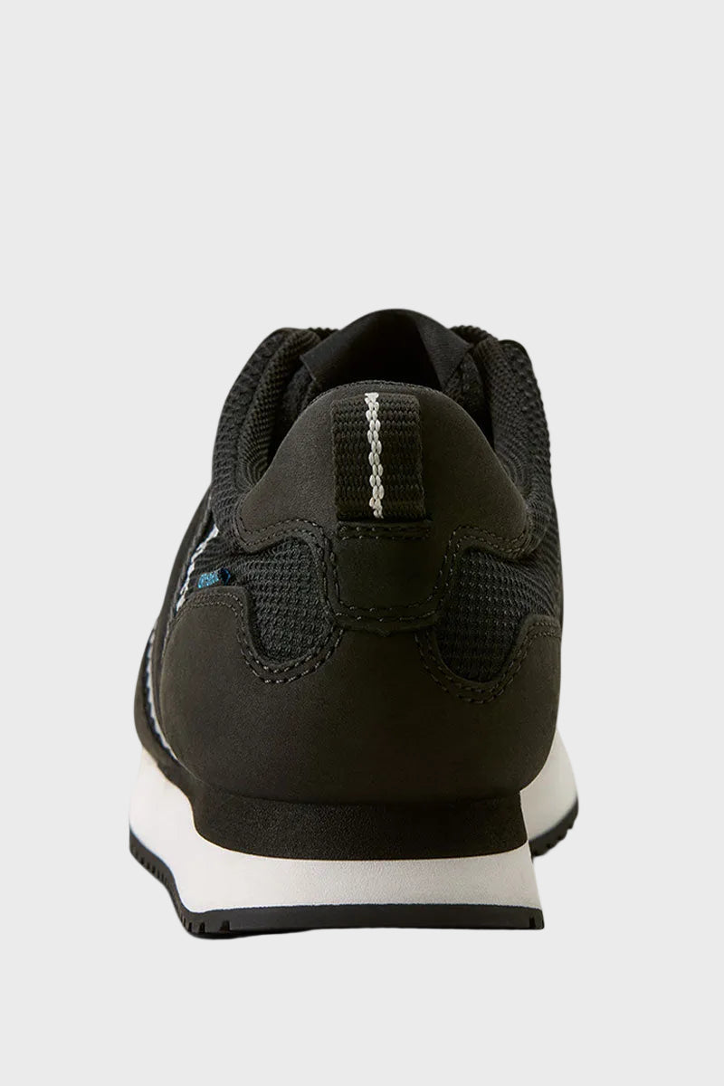 Ariat Ranch Runner Waterproof Trainer Carbon Black 