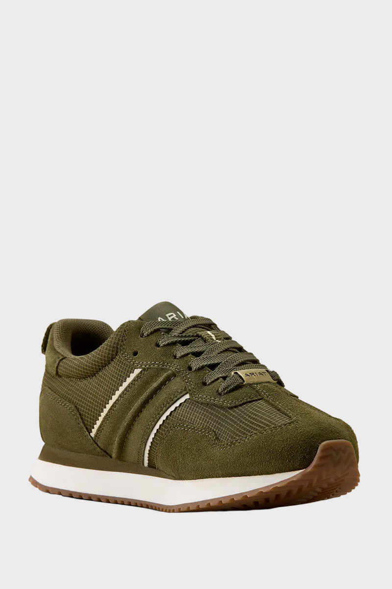Ariat Ranch Runner Waterproof Trainer Olive 