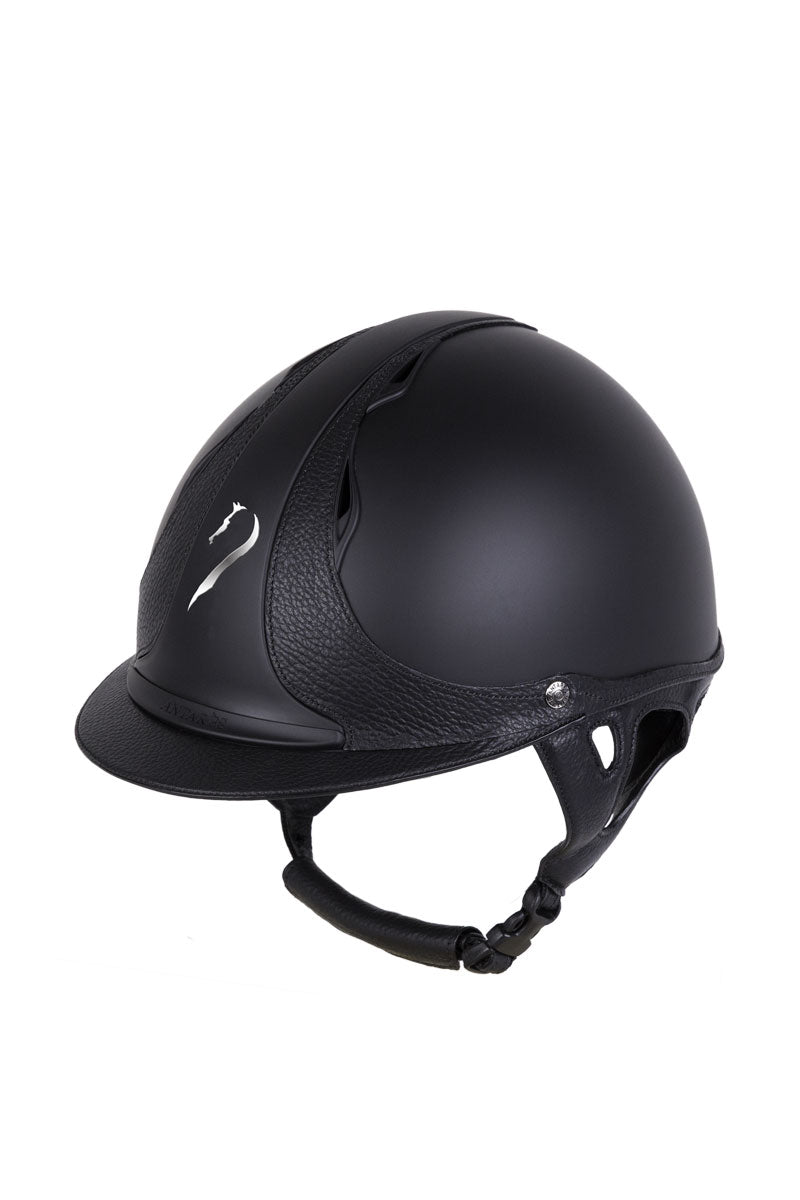 Antares Reference Riding Hat Matt Black/Black