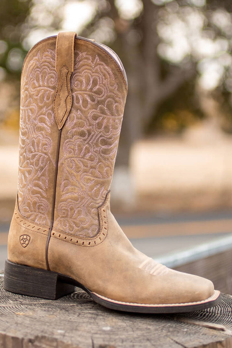 Ariat Round Up Remuda Boot Brown Bomber