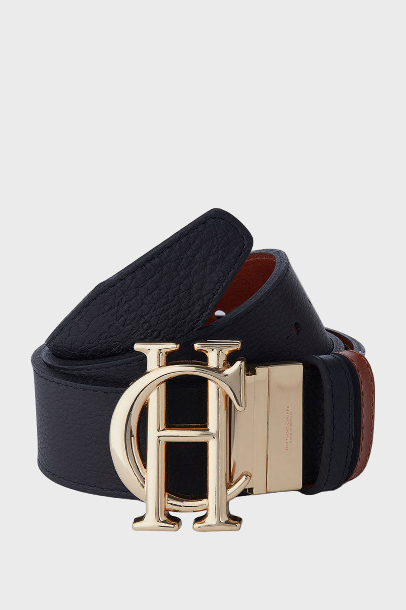 Holland Cooper Classic Belt Reversible Black/Tan